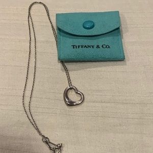 Tiffany & Co. Elsa Peretti Open Heart Necklace